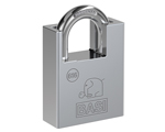 Padlock with shackle protection