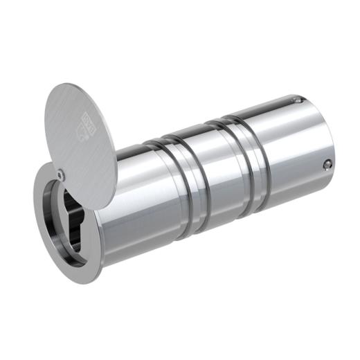 Cassaforte tubolare con coperchio di protezione - L142 mm, Ø50 mm