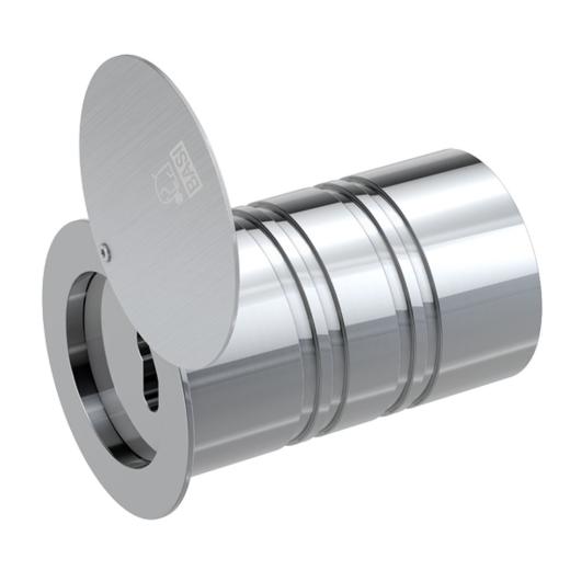 Cassaforte tubolare con coperchio di protezione - L142 mm, Ø80 mm