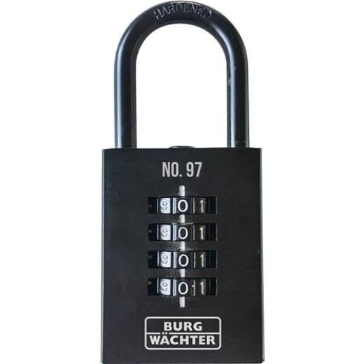 Zahlenvorhangschloss Numero 97 Schlosskörper-B.40mm Guss Zahlenroll.4