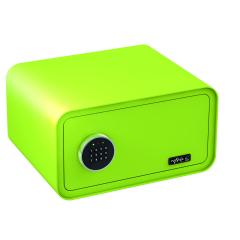 mySafe 430 Cassaforte Elettronica da Mobili | con codice, con allarme / verde mela