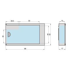 Scatola Portachiavi Magnetica | SBO 210M