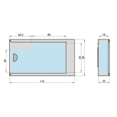 Scatola Portachiavi Magnetica | SBO 210L