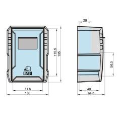 Cassetta Portachiavi con Serratura a Combinazione | SSZ 300 - Nero