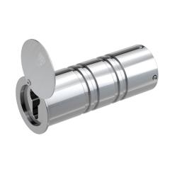 Cassaforte tubolare con coperchio di protezione - L142 mm, Ø50 mm