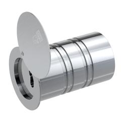 Cassaforte tubolare con coperchio di protezione - L142 mm, Ø80 mm