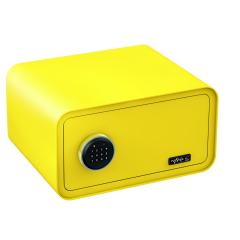 mySafe 430 Cassaforte Elettronica da Mobili | con codice, con allarme / giallo limone